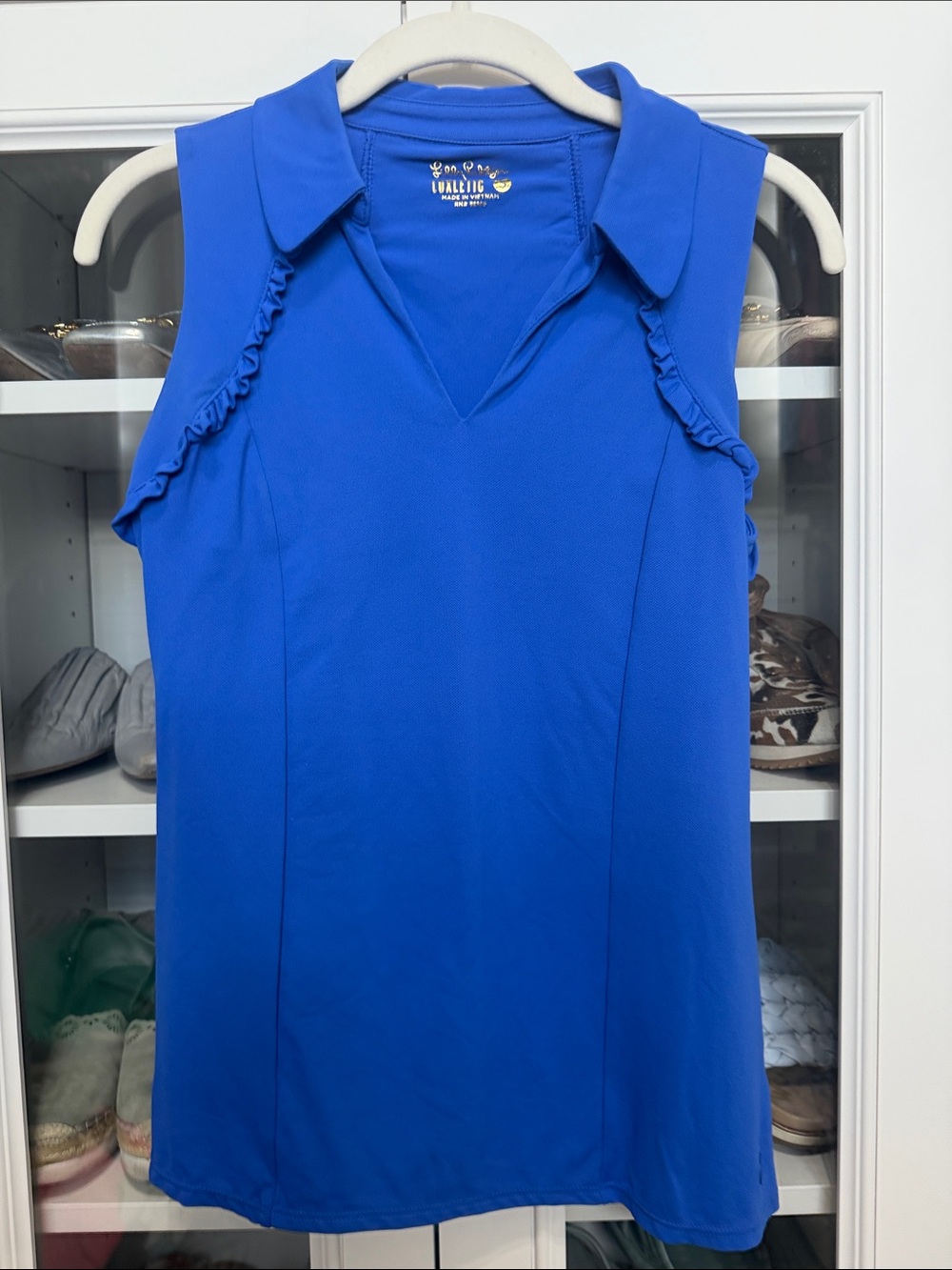 Lilly Pulitzer Royal Blue Sleeveless golf tank